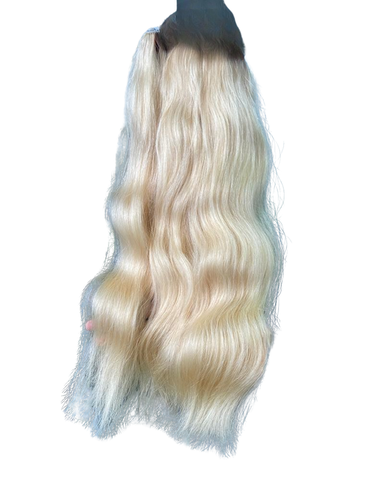 613 Blonde Natural Wave Extensions